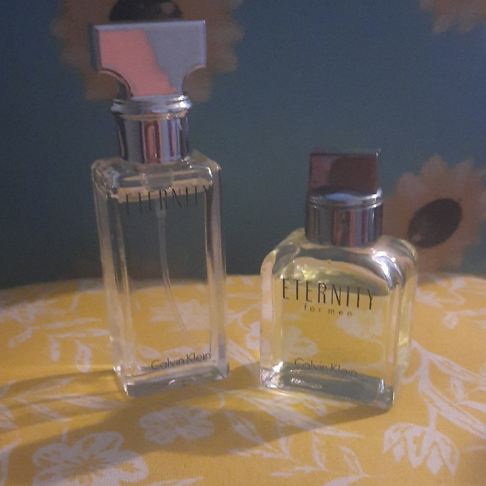 Calvin Klein Eternity Fragrance Duo with Silver Accents